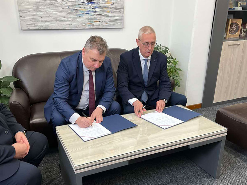 Potpisan memorandum o razumevanju i me�usobnoj saradnji sa sofijskim univerzitetom za nacionalnu i svetsku ekonomiju iz Sofije